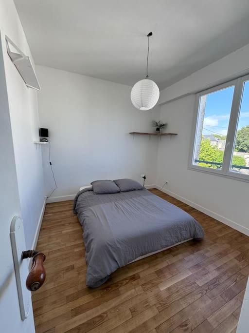 Charmant Appartement T3 Avec Balcon, Centre-Ville Lorient Exterior foto